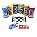 ZHMY Cans Type Mini RC car with 4pcs roadblocks,Color Random，Suitable for The Game (40Hz)