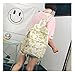 TOP SHOP BAG FTSUCQ Womens Backpack Travel Daypack Tote School Bags Shoulder Handbags Satchels + 3 PCS Floral Handkies