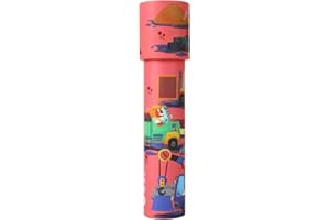 NOOLY Kaleidoscopes Educational Toy Kaleidoscope for Kids Boys and Girls ZWHT0403 (1 Pcs,Engineering)