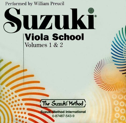 Suzuki Viola School, Vol 1 & 2 (CD)