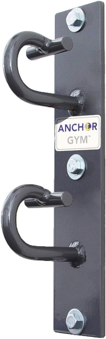Workoutz Anchor Gym System Wall Mounted Resistance Band Hooks Physical Therapy Equipment