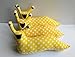 Yellow Banana Slug Plush / Yellow Stuffed Animal Banana Slug Plush