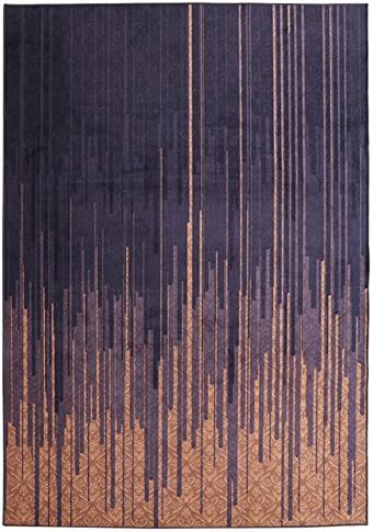 SangreAzul Modern Simple Abstract Rug,Indoor Outdoor Area Rug Durable Small Mat Rectangle Circular Easy Clean Washable Machine Carpet-U 200x300cm(79x118inch)