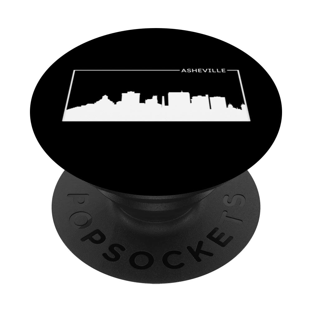 Downtown Asheville Skyline Hippie North Carolina NC Souvenir PopSockets Swappable PopGrip