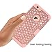 iPhone 6s Plus Bling case, iPhone 6 Plus Bling case, TOPSKY [Shock Absorption] Studded Rhinestone Bling High Impact Resistant Armor Defender Case for iPhone 6 Plus and iPhone 6s Plus, Rose Gold