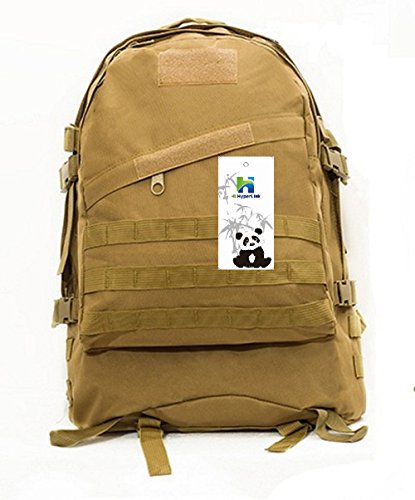 Tactical Backpack,HLHyperLink Military Rucksack Assault Pack Molle Waterproof Outdoor Travel Hiking Camping Backpacks-Khaki