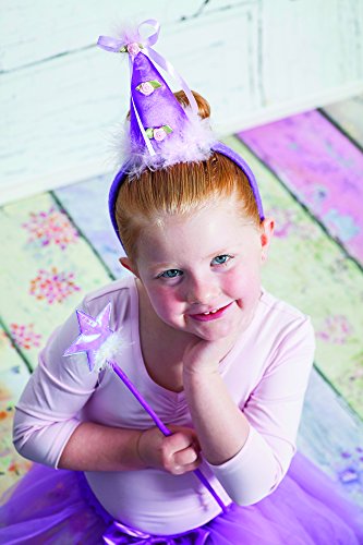 Purple Birthday Princess Wand, Headband & Tutu