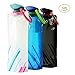 Sportszu Flexible Collapsible Foldable Hiking Reusable Water Bottles, 700ml, Set of 3