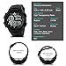 Men's Digital Sports Watch, Aposon Boys Military Electronic Waterproof Watches Outdoor Cool Army Casual Wrist Watch Athletic Running Alarm Stopwatch with Silicone Rubber Band - Black
