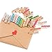 Outus Mini Craft Pegs Wooden Clothespins, Assorted Colors, 100 Pieces