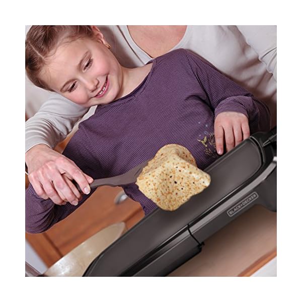 BLACK+DECKER GD2011B Family Sized Electric Griddle, 12 x 22Inches