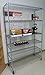 Formosa Covers Premium Wire Shelf Cover - 60x24x72 Inches Dustproof Your Wire Shelving - Versatile Rack Shield Protects & Organize - Ideal for Outdoor Storage Shelf - Grey