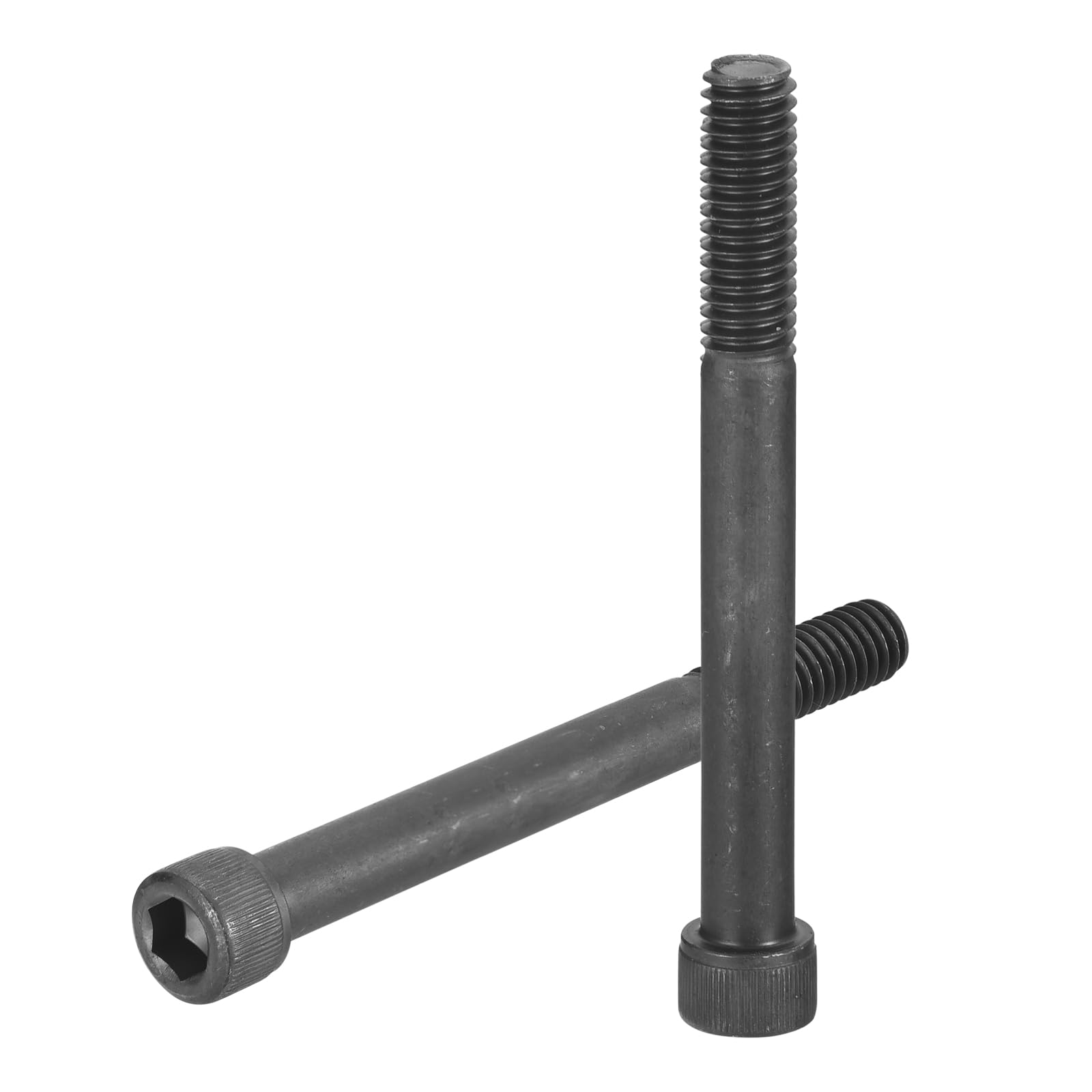 uxcell Hex Socket Bolts (5/16"-18x3-1/2"), 304 Stainless Steel Hex Socket Drive Screw, Black, 20 Pcs — image 1