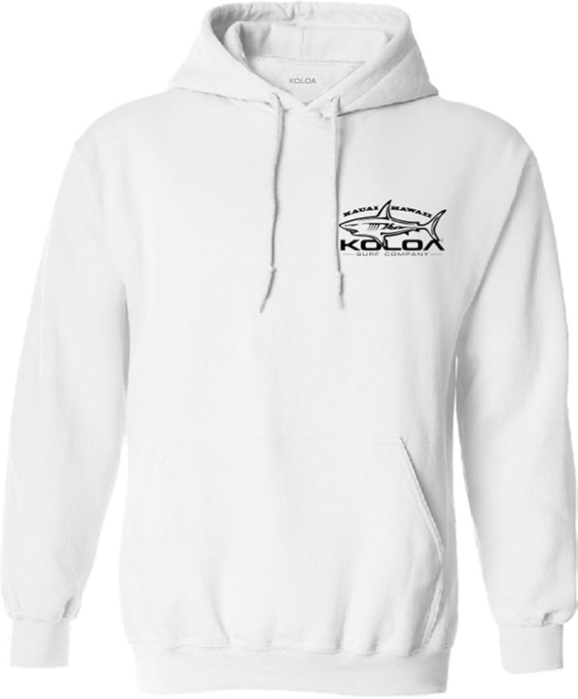 Koloa Great White Shark Logo Hoodies - Hooded Sweatshirts in Sizes S-5XL