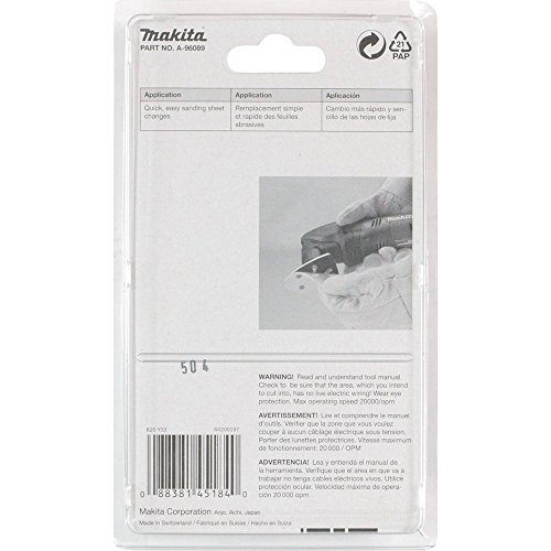 Makita A-96089 Sanding Pad - Thumbnail 5
