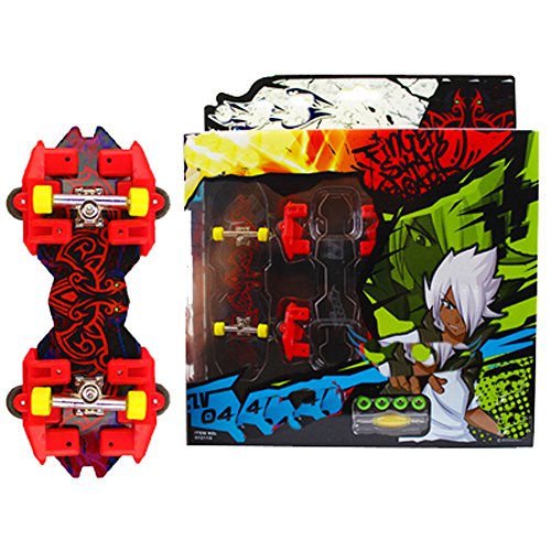 Hand Finger Mini Skateboard Set Wooden Fingerboard With Basic Bearing Wheels Finger Skateboard (Reinforcement)