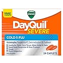Vicks DayQuil SEVERE Cough Cold and Flu Relief, 24 Caplets