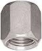 Brennan 0304-C-06-SS, Stainless Steel JIC Tube Fitting, Cap Nut, 3/8