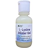 Urban ReLeaf L-Lysine Blister Soothing Gel ! & Lavender Oil. Fast Relief, Spots, Rash, Red Bumps, Raw, Chapped Skin. Calm Delicate Tissue 100% Natural