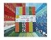 Paperhues Blue-Green-Red Celebration Collection Handmade Scrapbook Papers 8.5x11