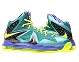 Nike Lebron X P.S. Elite Mens Basketball Shoes 579827-300 Sport Turquoise 8 M US