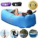 GADUGE Outdoor Inflatable Lounger & Pool Chair, Hangout Sofa & Inflatable Couch for Bedroom, Floats on Water - Includes Pockets, Comfy Headrest, Bottle Opener, Stake & Bag (Blue)