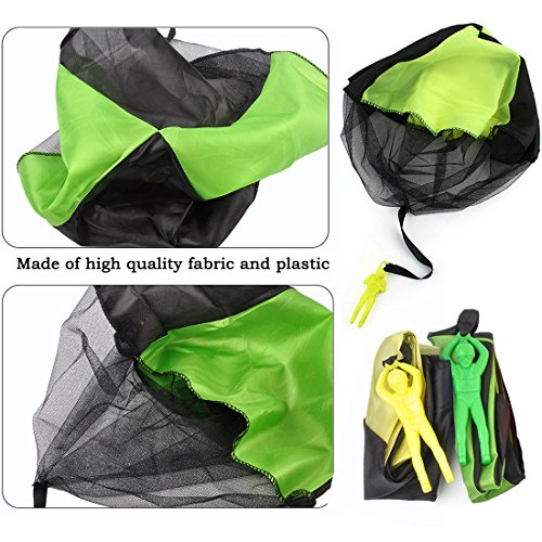 image for HLXY Parachute Toys 5PCS Throwing Parachute Men Toss It Up and Watch L