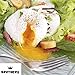 Egg Poacher – BROTHERS Silicone Egg Poaching Cups, For Microwave or Stovetop Egg Cooking, BPA Free, Pack of 4