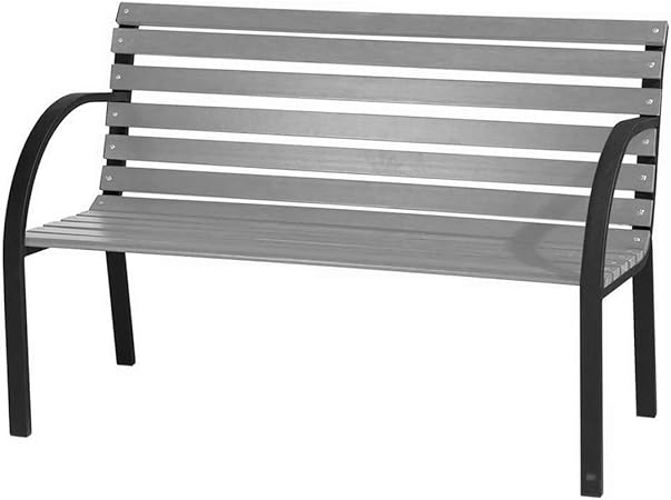 Amazon De Gartenbank Grau