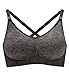 Bravado Designs Body Silk Seamless Yoga Nursing Bra for Breastfeeding, Wireless Maternity Bra, Charcoal Heather, X-Large