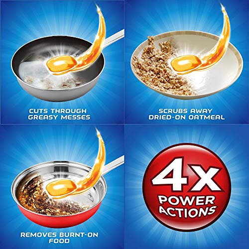 Finish Gelpacs Dishwasher Pods, Dish Detergent, Orange Scent, 84ct photo 6