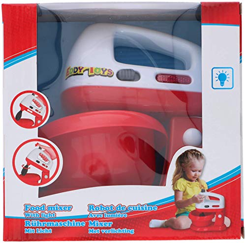 Warenhandel König Kinder Spielzeug Kinderküche Spielküche Mixer Küchenmaschine Rührmaschine Licht weiß – Bild 3