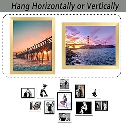 RUN HELIX 7x10 Picture Frame for Wall Hanging or