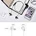 Bluetooth Headphones, Pobon QY19 Wireless Bluetooth Earbuds Stereo Headset Earphones with Microphone for Running Sports & Exercise (Bluetooth 4.1, Secure Fit, Sweatproof, 6 Hours Play Time) (White)
