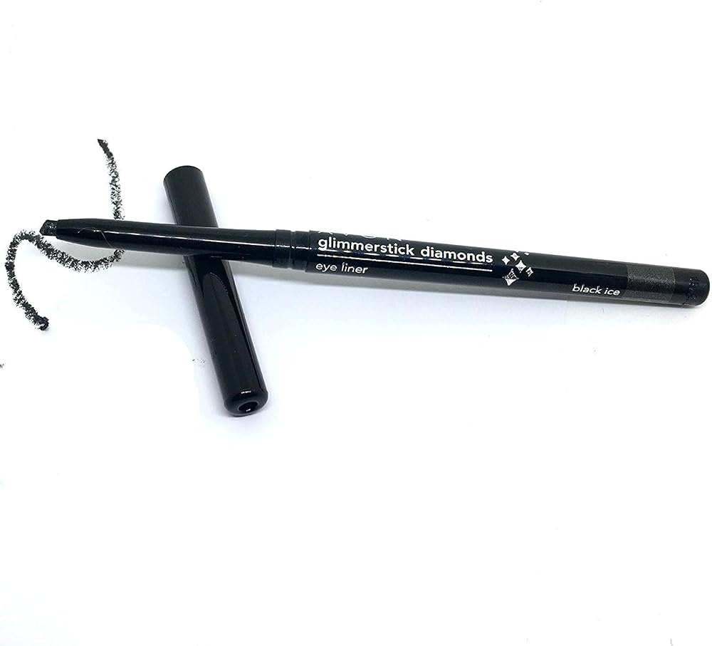 Avon Glimmerstick Diamond Eyeliner Pencil Black Ice Sparkling Smooth Glide