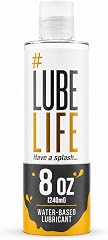 LUBELIFE Water Based Lube, Personal Lubricant, 8 fl oz