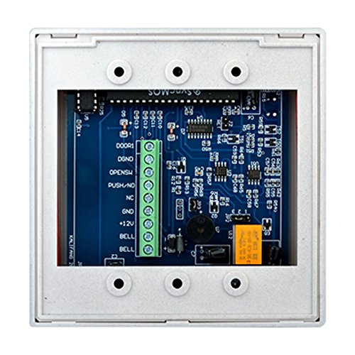 Standalone Access Control Keypad RFID 125KHz Card Reader Door Lock with 10 Proximity Key Fobs for Door Security System K2000 - Thumbnail 3