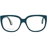 Gucci Square/Rectangle Optical Frames Blue Eyewear Made In Italy Injection Frame Designer Fashion for Everyday Luxury