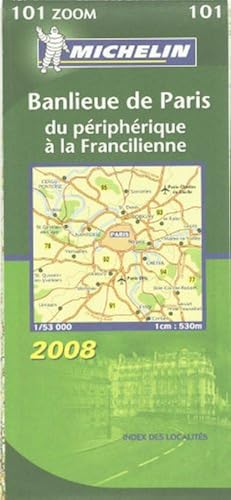 Download Banlieue de Paris du périphérique à la Francilienne : 1/53 000 PDF