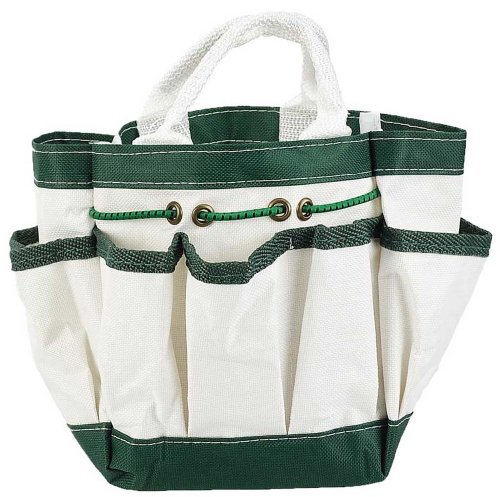 HOMEGARDENMulti-Pocket Bag with Handles | | 8 Spacious Pockets | Ideal for Young Garden Enthusiasts | 6" x 9" (15.2 x 22.9 cm) | Encourage Gardening Passion in Kids