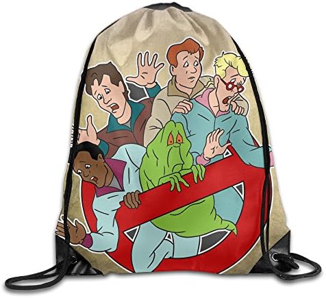 Funny Ghostbusters Drawstring Tote Backpack Bag