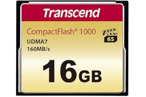 Transcend Information 16 GB Compact Flash Card (TS16GCF1000)
