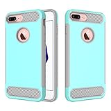 DAMONDY iPhone 8 Plus Case,iPhone 7 Plus Case, 2 in