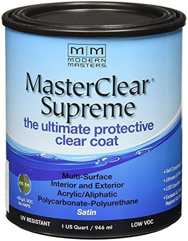 MODERN MASTERS MCS90232 Clear Coat Satin - 4 Pack