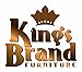 King's Brand Plant Stand Accent Side End Table, Black Finish
