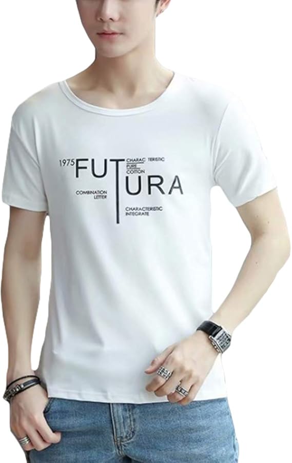 Amazon フィオナマックール ロゴtシャツ ロゴt ロゴt大きいサイズ Tシャツ Tシャツ半袖 Tシャツ大きいサイズ Tシャツ白 Tシャツ黒 シャツ おうち服 カットソー Tシャツスリム Tシャツ春 Tシャツ夏 ポロシャツ プルオーバー Tシャツ綿 部屋着 半袖 韓国 韓国tシャツ 韓国