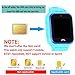 [2020 Updated]4G Kids Smartwatch with GPS Tracker, Touch Screen Boys Girls Watch Phone Waterproof with Remote Monitoring/SOS/Game/Pedometer/FaceTalk/2-way Call, Kids Christmas Birthday Gift Toys(Blue)