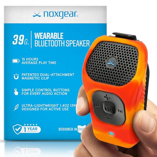 Noxgear Wearable Bluetooth Speaker Magnetic Mini