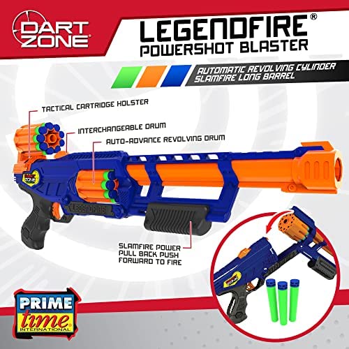 DART ZONE Legendfire Powershot Blaster Pricepulse