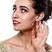 60mm Big Round Endless Hoop Earrings For Women (yellow gold)